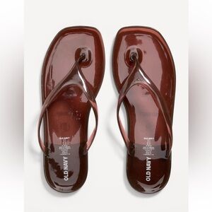 Old Navy Women's Jelly flip flop sandals